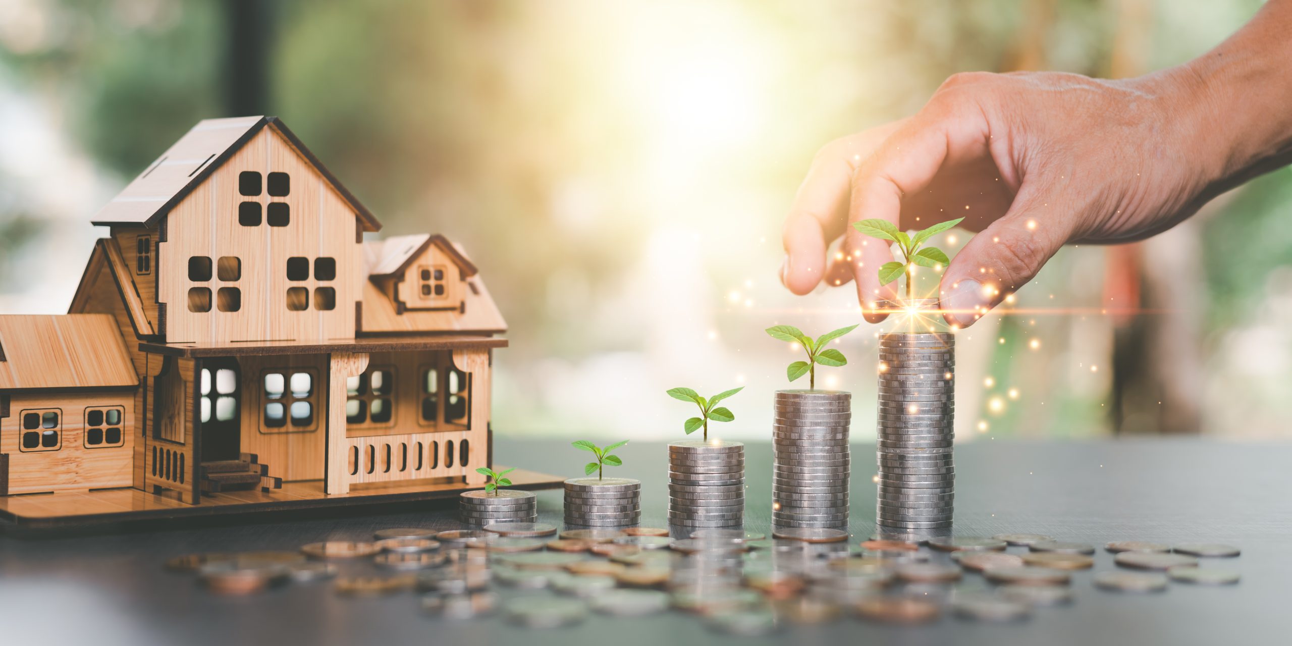 Investment in real estate, houses and land ,savings for investment ,real estate business ,Property insurance ,Buying or mortgaging a home ,investment loan ,property value ,family dream home